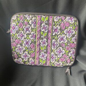 NWOT Vera Bradley Purple Tulip Laptop Sleeve